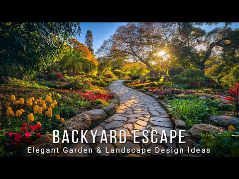 Backyard Escape: Elegant Garden & Landscape Design Ideas