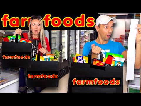 We FOUND the CHEAPEST SUPERMARKET in the UK?! Huge food haul FARMFOODS