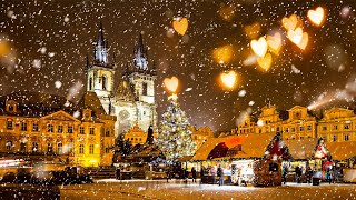 Beautiful Snowy Christmas Ambience 🎄Instrumental Christmas Music 🌲🎁 Christmas Ambience 2025