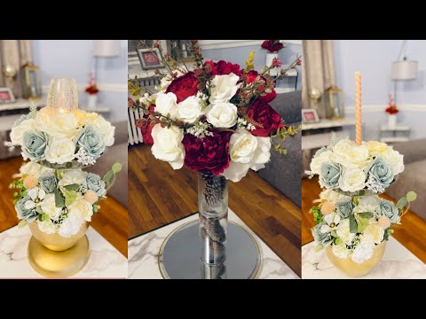 Dollar Tree Inexpensive Wedding Ideas/wedding centerpieces