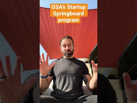 GSA #Startup Springboard Program - 1 past performance -2 financials #smallbusiness #gsa #govcon