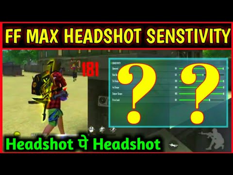 Free Fire Max Best Headshot Sensitivity Setting | Onetap Headshot Settings #shorts