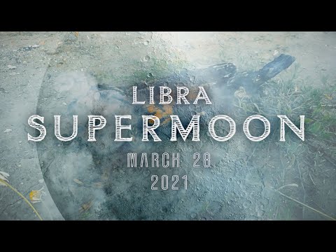 DEEP & SLOW Shaman Drums - Full SuperMoon in Libra CEREMONY ♎  [March 28 2021]