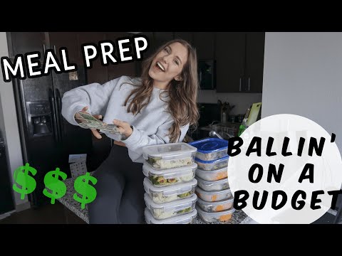 Tips for Meal Prep on a Budget | $110 for TWO People