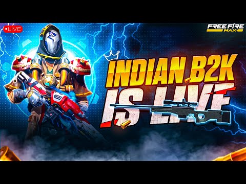 LIVE ON 🔴 HARDEST 🔥4x4🔥 AWM GAMEPLAY 💙 Free Fire Live Telugu 🧡 #kv18 #nonstopgaming