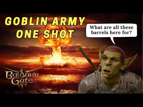 Baldur's Gate 3 - Goblin Army One Shot