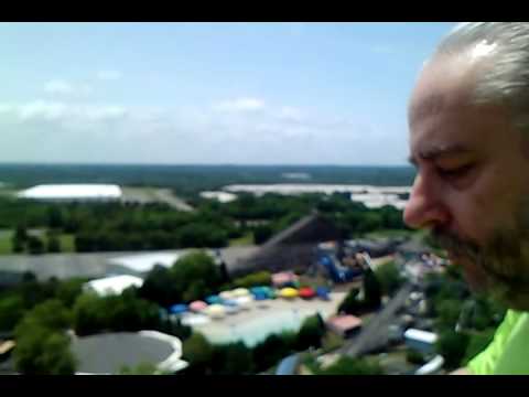 Riding the Windseeker at Carowinds 5-31-2014