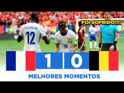 França 1x0 Bélgica | Melhores Momentos HD | Euro 2024