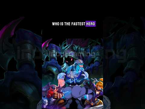 Who is the fastest hero #mobilelegends #mlbb #shorts