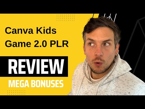 Canva Kids Game 2.0 PLR Review + (Bonus Worth $997)