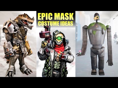 313 Epic Mask Halloween Costume ideas - Video Games - Anime - Tv Shows - Mask Cosplay Music Video