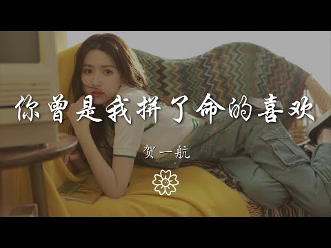 賀一航 - 你曾是我拼了命的喜歡『你曾是我拼了命追逐的喜歡』【動態歌詞Lyrics】