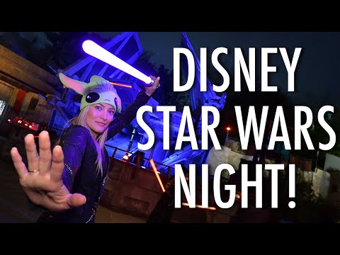 Star Wars night at Disney! May The 4th Be With you!