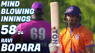 Ravi Bopara Batting | New York Strikers vs Miami Lions | M 13 | MAX60 Caribbean League 2024 | M7A1A