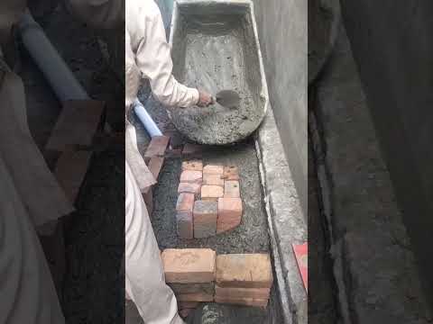 Mini septic tank#youtubeshorts#concert  #work #construction #tips