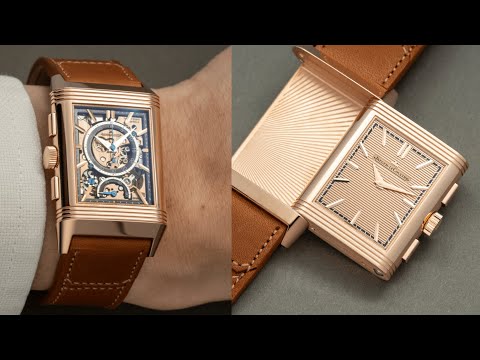 Jaeger-LeCoultre Reverso Tribute Chronograph Pink Gold