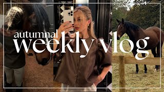 START OF THE FESTIVE SEASON | COME HORSE RIDING WITH ME | AUTUMNAL VLOG