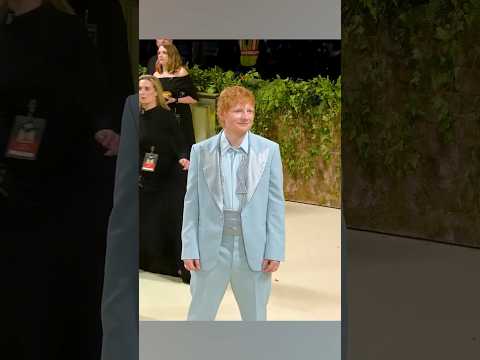 Ed Sheeran Says Yeah Nah #metgala