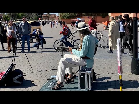 Rocking the Blues in Marrakech