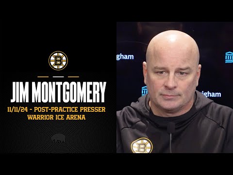 11/11/24 | Montgomery Speaks to Media Following Practice