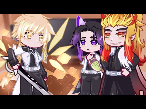 Hashiras React To Aether As New Demon Slayer || Genshin Impact || Gacha React