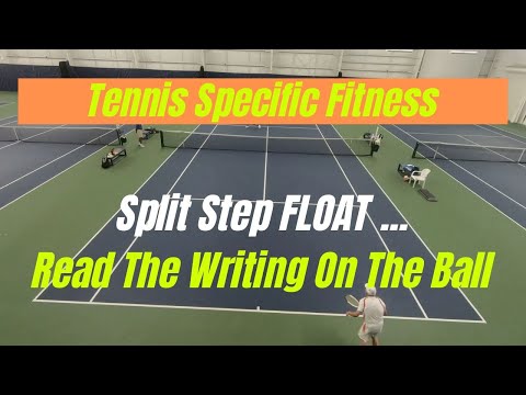 Tennis Specific Fitness Training.  The Split Step FLOAT.