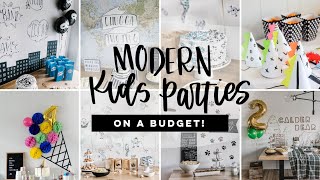 Affordable Kids Birthday Party Ideas | Modern Parties Made Easy!