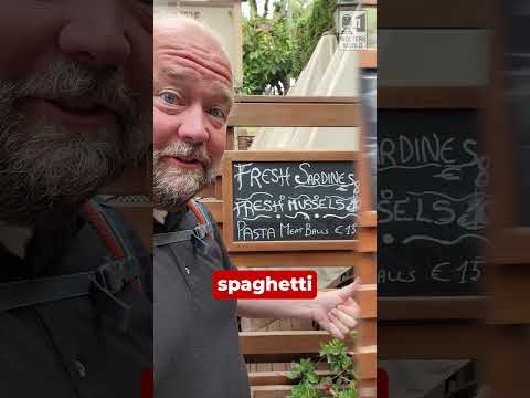 TOURIST WARNING: Spaghetti and Meatballs on the Menu in Italy