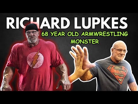 Richard Lupkes | The 68 yrs old Monster 🔥 #armwrestling