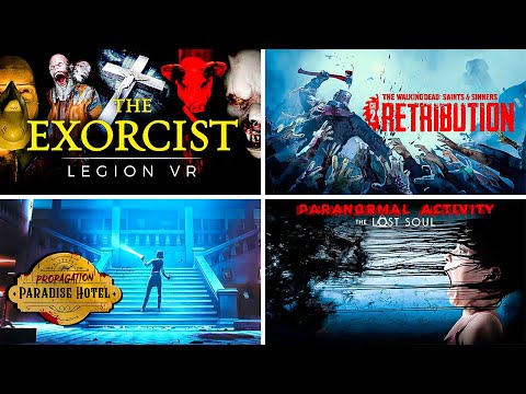 VR Horror Marathon | Exorcist | TWD Retribution | Propagation Paradise Hotel | Paranormal Activity