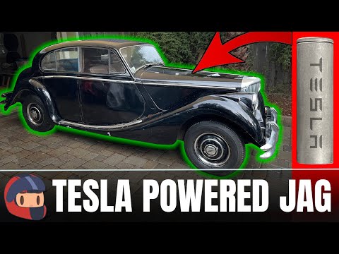 I'm Tesla Swapping A 70-Year-Old Jaguar