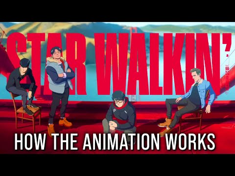 The music is hype, the animation is... not? || STAR WALKIN' animation breakdown