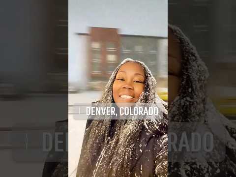 ❄️Winter Wonderland in Colorado❄️ #colorado #denver #thingstodo  #shorts #travelshorts