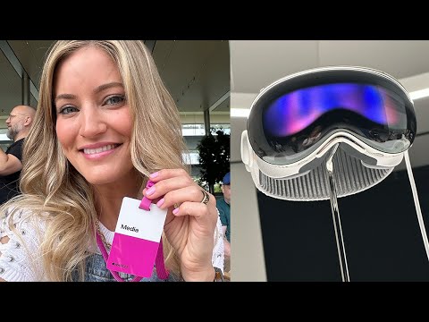 Apple Vlog from WWDC 2023! I SAW VISION PRO!!!