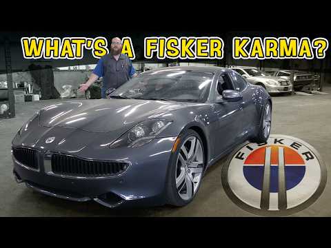 Hoovie brought me a Super Rare & Super Weird FISKER KARMA!