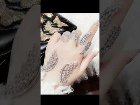 Latest And Beautiful Hand Jwellery. #shortvideo. STYLE OF LIFE