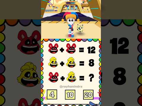 Digital Circus Pomni Calculator smilling Critters #Shorts #trending #viral