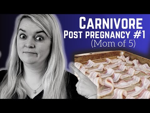 CARNIVORE DIET DAY 1 | POST PREGNANCY | 2 WEEKS CARNIVORE DIET