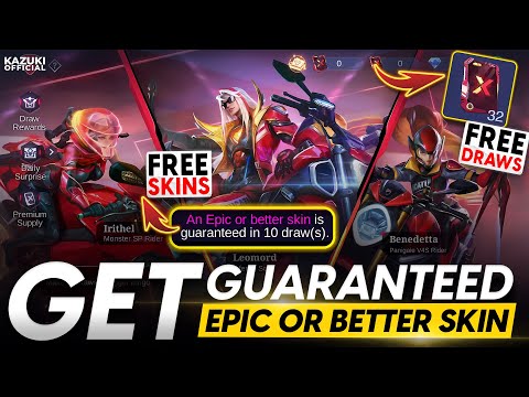 HOW TO GET GUARANTEED EPIC OR BETTER SKIN FROM THE DUCATI EVENT | 32 FREE TOKENS | LEOMORD DUCATI