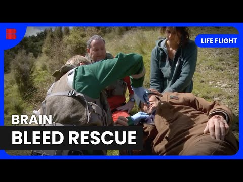 Brain Bleed Emergency Airlift - Life Flight - Medical Documentary