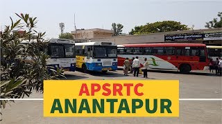 APSRTC Bus Station Anantapur, Andhra Pradesh