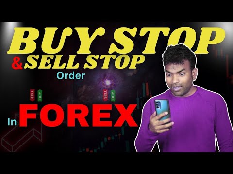 How To Place Perfect Trade In Market Direction Using Buy Stop, Sell Stop Limit Order In Forex Hindi