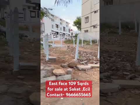 East face open plot for sale at Saket Ecil #openplots#lands#realestate#independenthouse#shorts