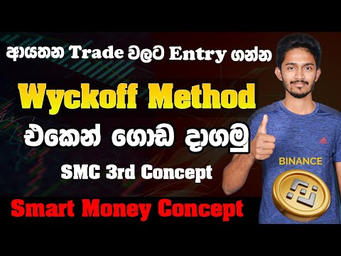 What is Wyckoff Method Sinhala | SMART MONEY CONCEPT CRYPTO TRADING BINANCE