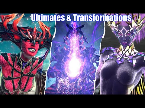 Bayonetta 3 - All Demon Transformations & Ultimates