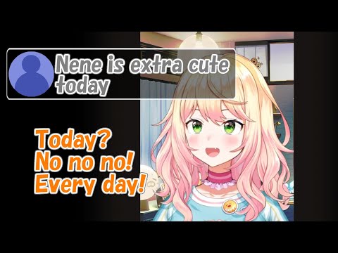 [Hololive] Nene talked to Kaigainiki in English [Eng sub]