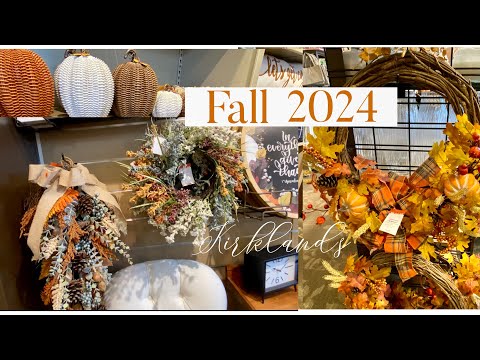 KIRKLANDS FALL DECOR /FALL DECOR IDEAS 2024