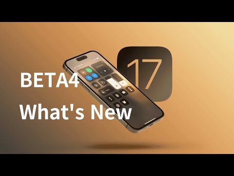 Apple releases iOS17 developer preview beta4 (CC subtitles)