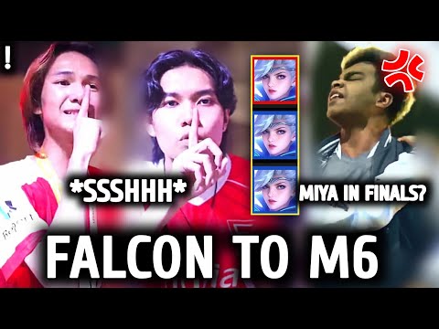 MIYA PICK IN GRAND FINALS?! BIGTIME THROW BY MYTHIC SEAL! FALCON ESPORTS TO M6