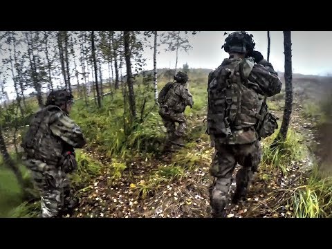 US Army Airborne Infantry Troops Showcase Their Fighting Capabilities In Latvia